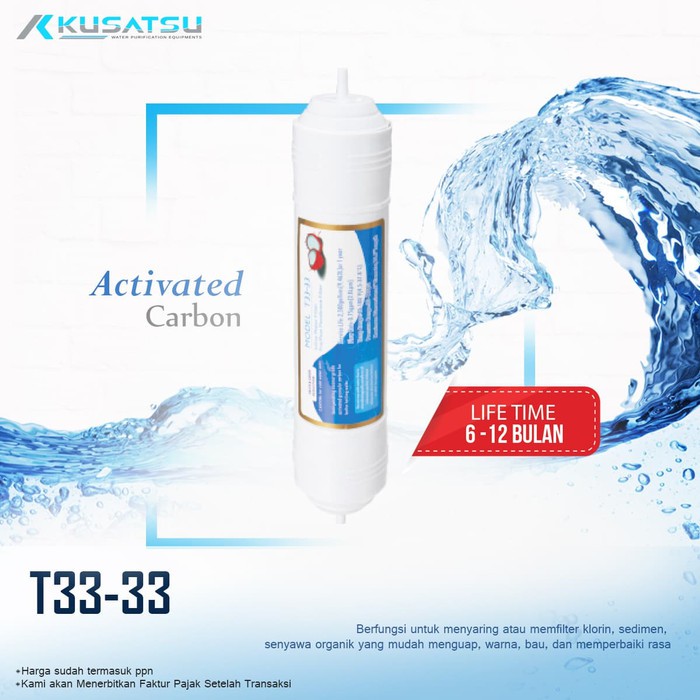 Activated Carbon Filter Catridge Kusatsu - T33-33