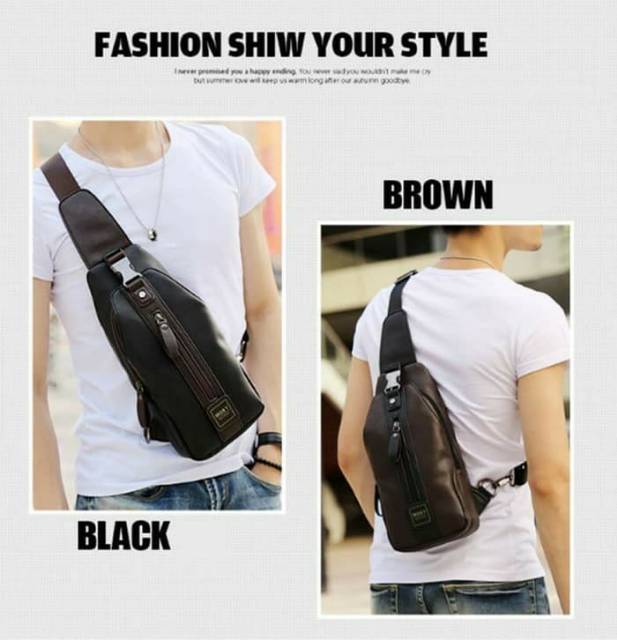 TAS SELEMPANG PRIA MO&amp;Y 9014 KULIT IMPORT / TAS SLEMPANG KULIT IMPORT