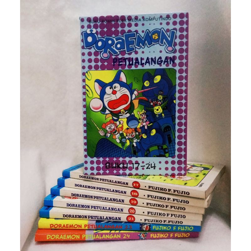 KOMIK DORAEMON PETUALANGAN SERI 17-24 (TIDAK ADA VOL. 22)