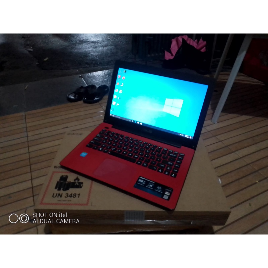 LAPTOP SECON ASUS RAM 4 GB HDD 500 GB GENERASI BARU WINDOWS 10 ZOOM SIAP PAKAI 2jutaan SLIM 14 inci ORIGINAL GARANSI