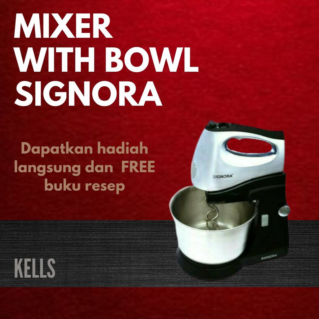 Mixer bowl signora