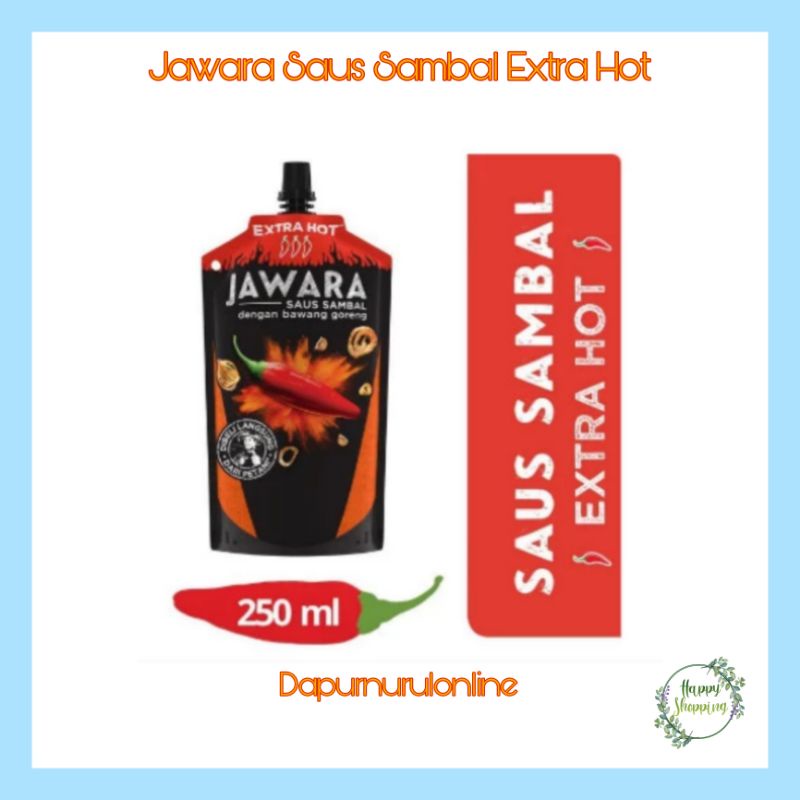 

Jawara Saus Sambal Extra Hot 250 ML