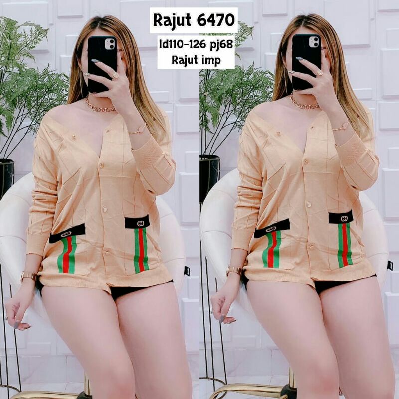 CARDIGAN RAJUT GUCCI PREMIUM TAG IMPORT 6470
