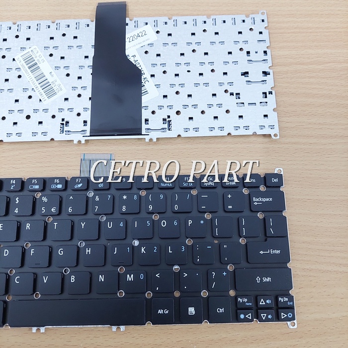 Keyboard Notebook Acer Aspire ONE 725 726 756 - HITAM BERGARANSI