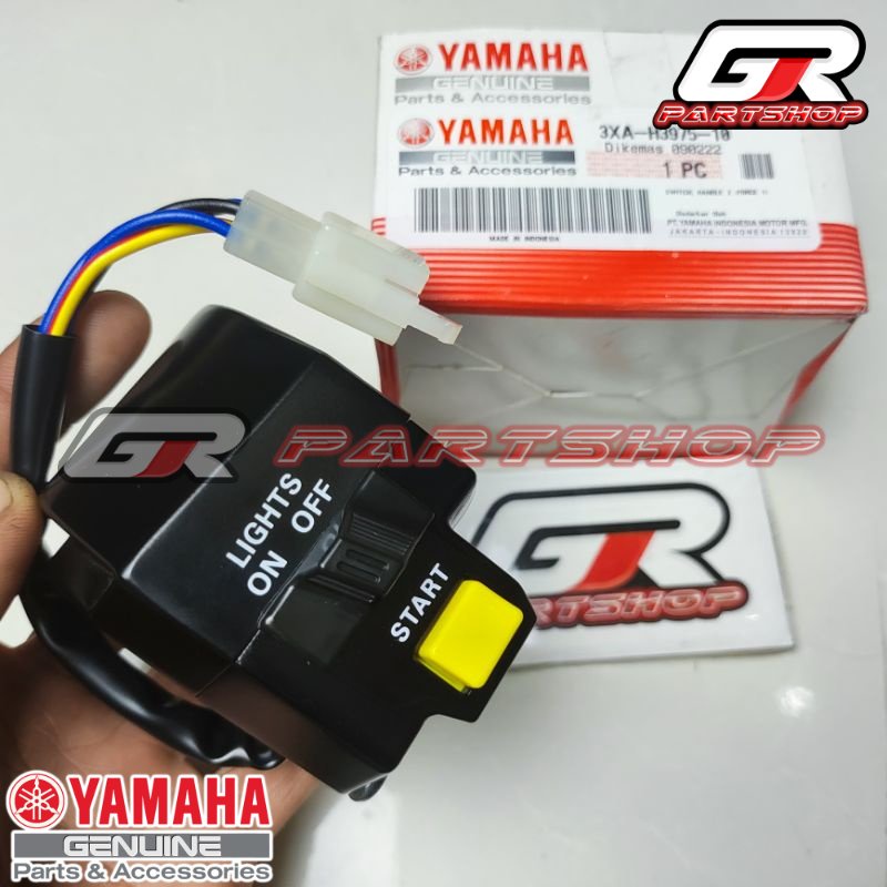 HOLDER KANAN 3XA F1ZR VEGA R CRYPTON ORI YGP FIZR FIZ F1Z R VEGA-R OLD SAKLAR SAKELAR SWITCH STARTER STATER ORIGINAL YAMAHA