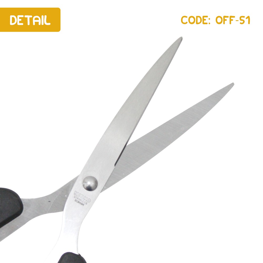 GUNTING KENKO PEMOTONG KERTAS GUNTING SC 848 N 20X8CM SCISSORS STAINLESS STEEL - OFF-51