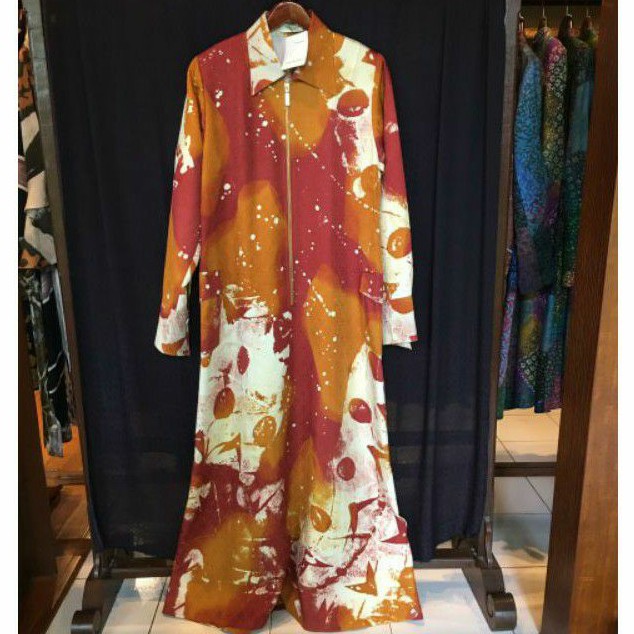 Abaya Viscose by Dian Pelangi TERBARU Busana Muslim Batik Pesta Wanita Cantik Anggun Casual Formal