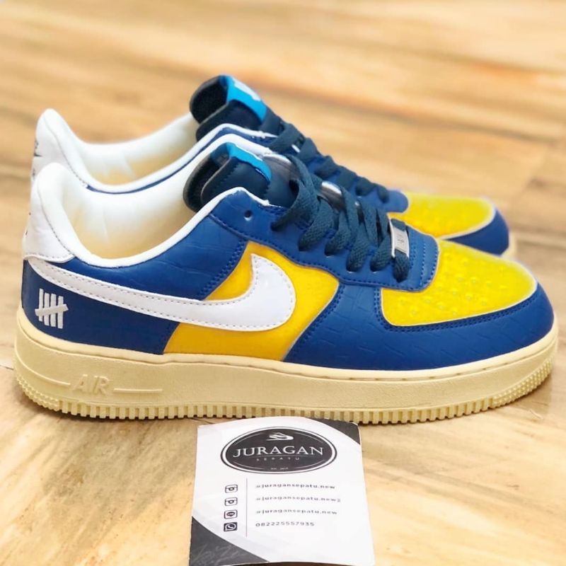 Nike Air Force 1 Low x Undefeated &quot;Blue Croc&quot;