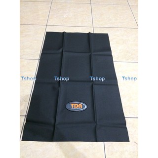 Kulit / Cover / Sarung Jok Motor Bahan Amplas Logo Stiker