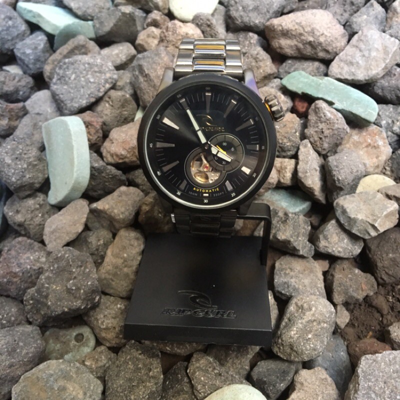 Jam tangan Rip curl Recon automatic Gunmetal sss