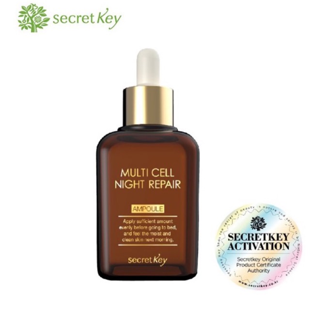 ORI Secret Key multi cell night repair ampoule 50ml