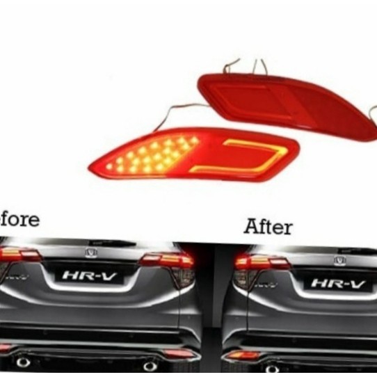 LAMPU BUMPER REFLEKTOR MOBIL HONDA HRV 387D