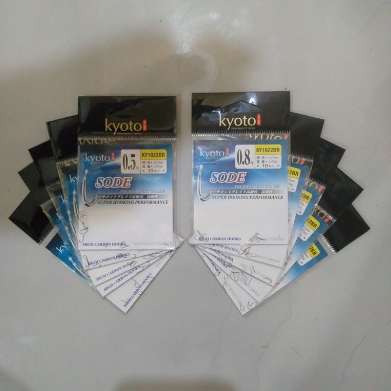 Kail Pancing KYOTO kyoto SODE sode 0,5 0,8 0.5  0.8  kail pancing sangat tipis 1022