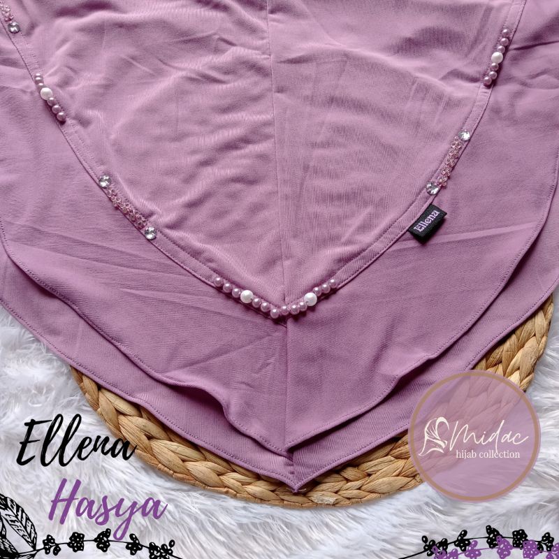 (Ellena Hijab) Hijab Instan Hasya Original Ellena Hijab - Jersey Premium