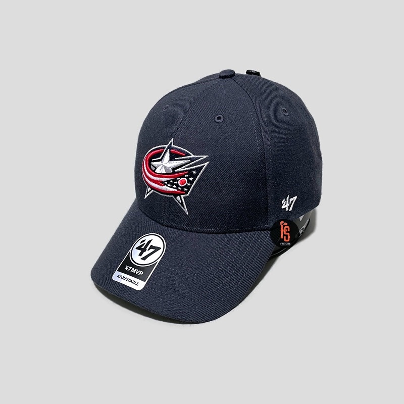 TOPI ORIGINAL 47 MVP COLUMBUS BLUE JACKETS NAVY