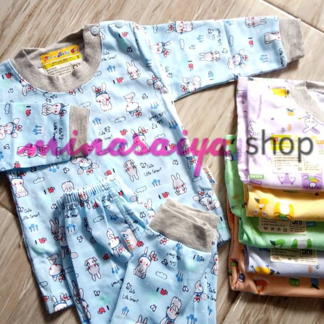 AIRIN BABY Setelan Bayi SNI Lengan Panjang Uk. S - XL