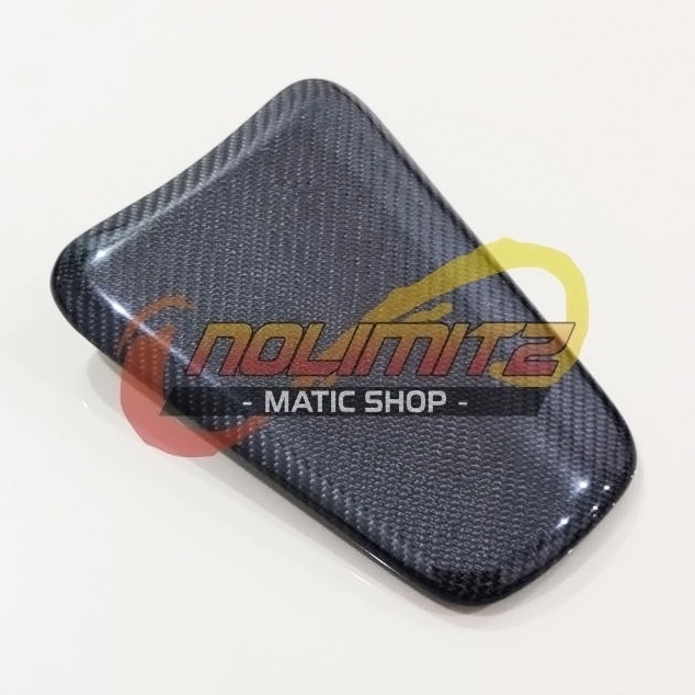 Cover Tutup Tangki Bensin Cap Gap Carbon Kevlar Part ORI Aerox 155 Connected