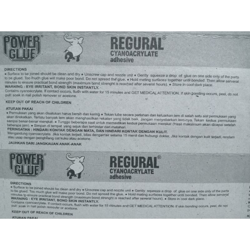 LEM POWER GLUE REGURAL ORIGINAL 3gr