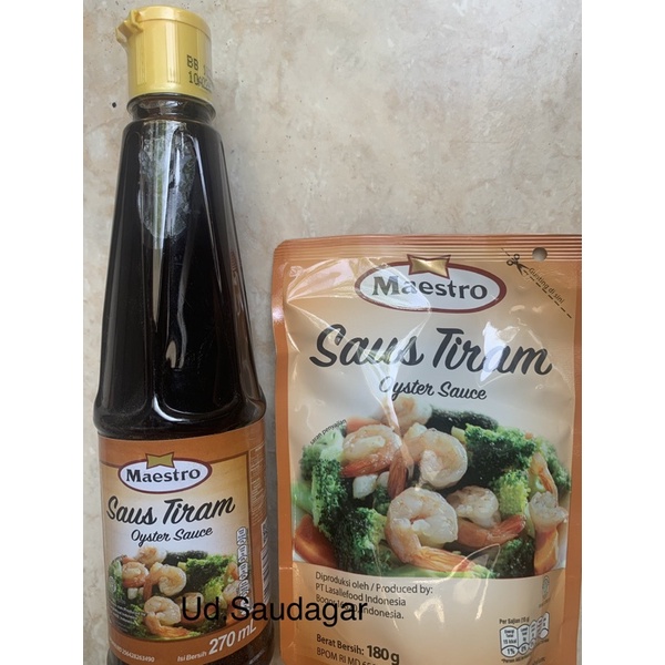 

Saos Tiram Maestro Saus Tiram Oyster Sauce 170ml | 180Gr
