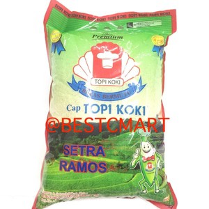 

BERAS SETRA RAMOS CAP TOPI KOKI 5KG