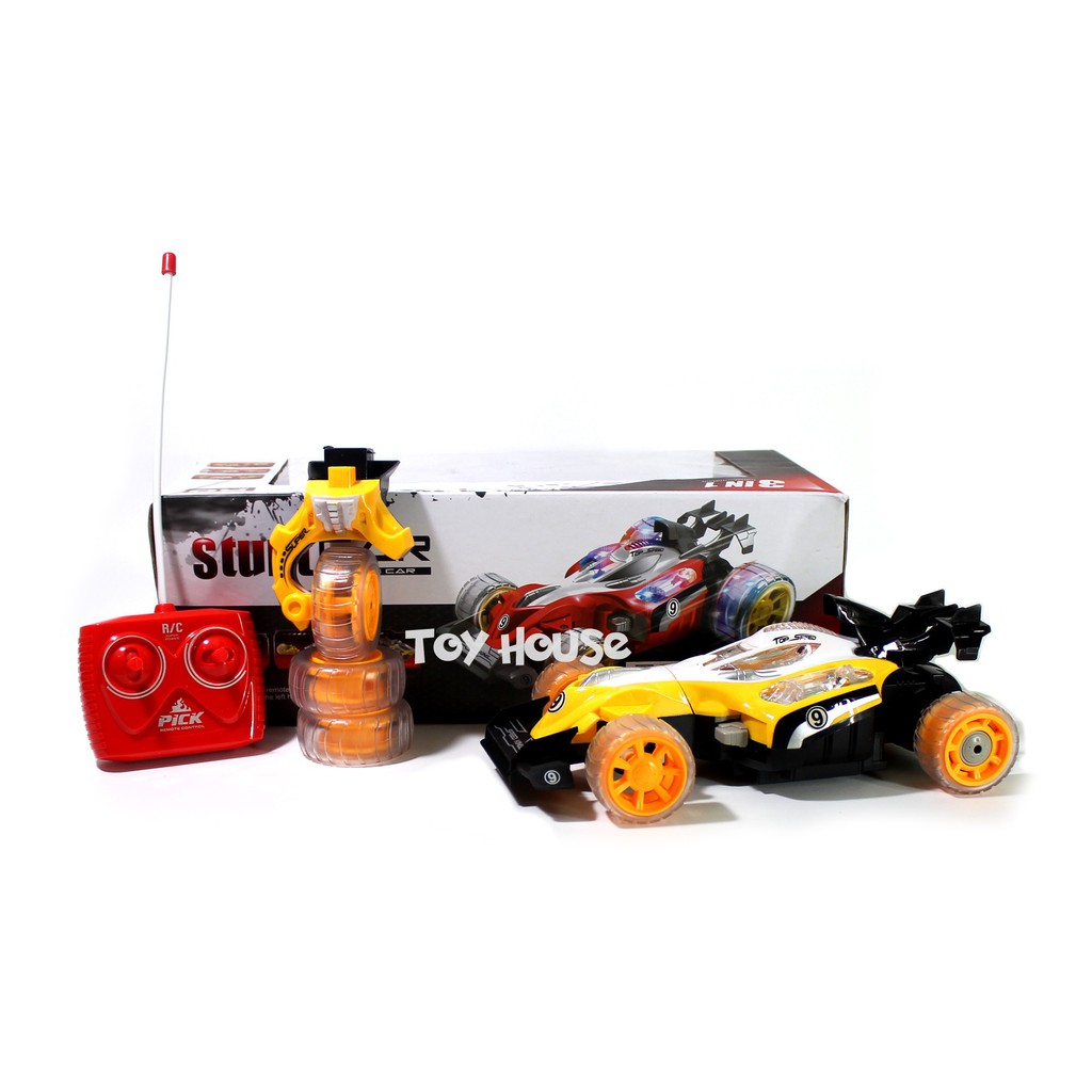 Mainan Anak Mobil RC Stunt Racing Car 3 in 1 mainan anak kado hadiah ultah kado lebaran bayi peremp