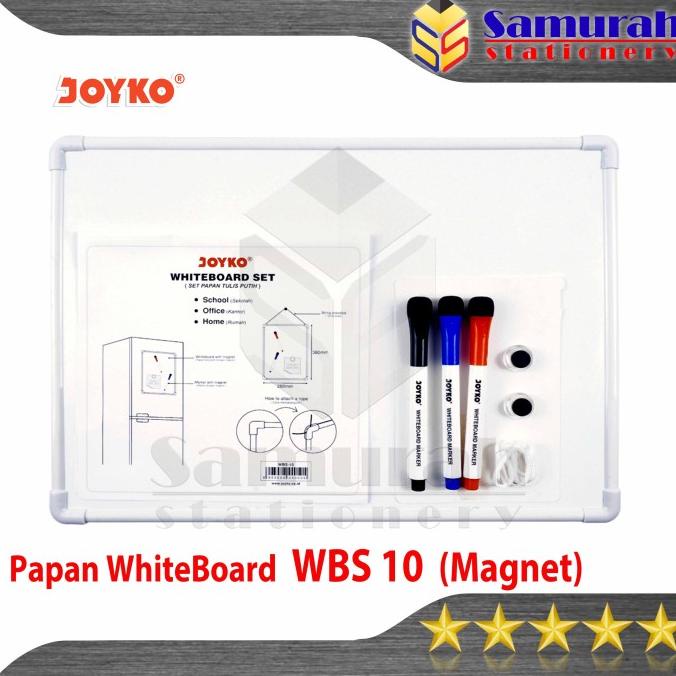 

TERMURAH Papan Whiteboard Set Magnetic Joyko WBS 10 / WB Putih Magnet Kulkas/PULPEN GEL/PULPEN LUCU/PULPEN 1 PACK/PENSIL WARNA/PENSIL 2B/PENGHAPUS JOYKO/PENGHAPUS LUCU/RAUTAN PENSIL PUTAR/RAUTAN ELEKTRIK/SPIDOL WARNA/SPIDOL PERMANEN/SPIDOL