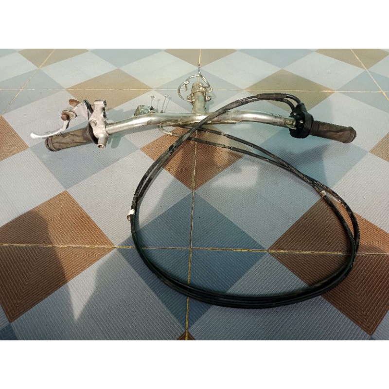 stang set handle kiri,kabel gas mio M3,mio 125, soul GT 125,mio z (original)