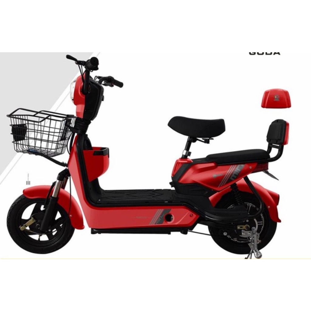 Sepeda Listrik GODA 140 SNI Ada Boncengan Keranjang  Garansi Murah Termurah-1