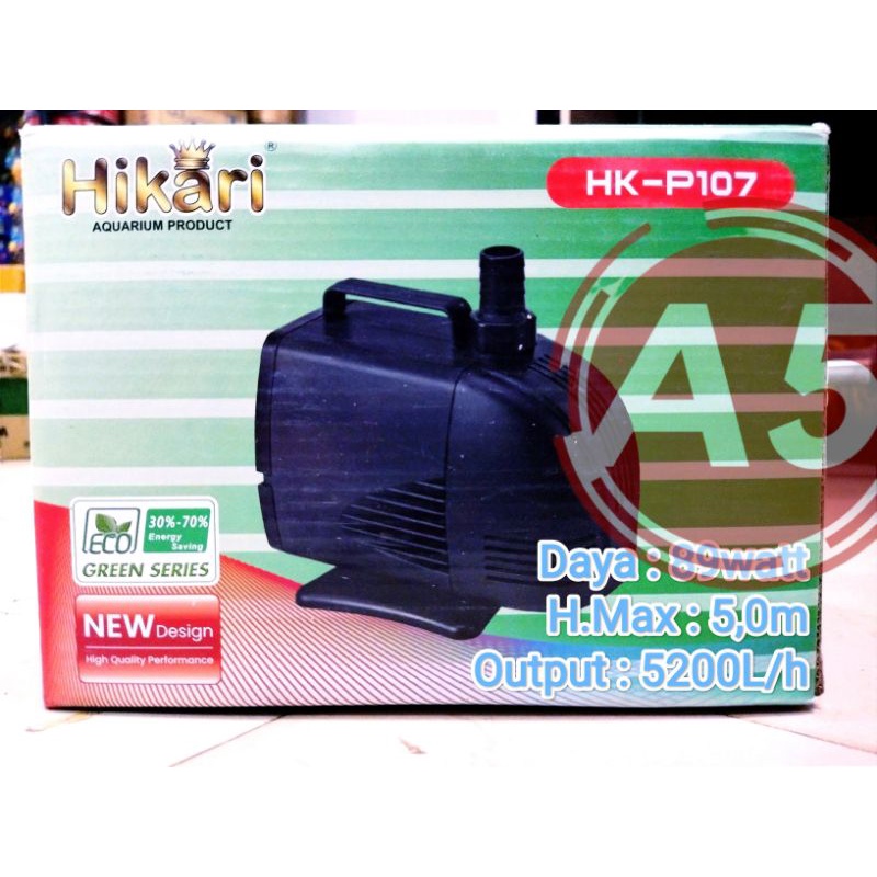 PROMO MURAH Pompa Kolam Hidroponik Submersible Pump HIKARI HK P107