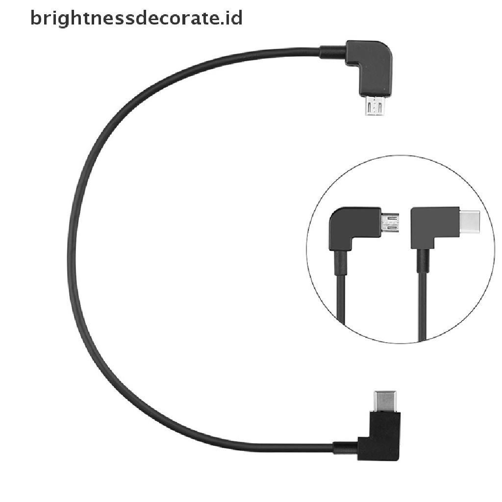 Kabel Data Otg Micro Usb Tipe c Untuk Dji Mavic Mini Pro Air Spark