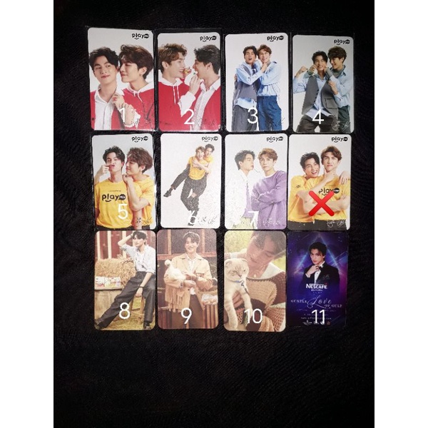 [ Ready Stock ]Photocard Mewgulf Playmore Pethipster gulf