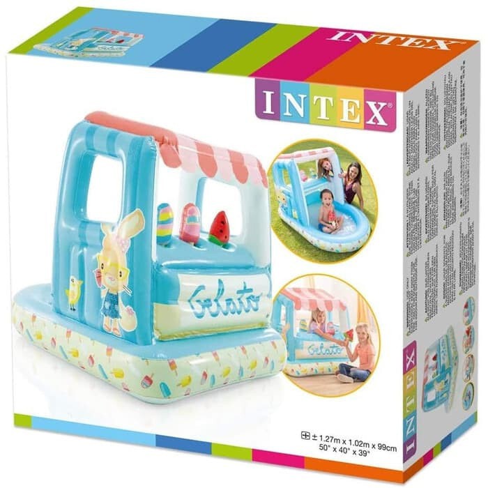 INTEX Playhouse Mainan Rumah Ice Cream Stand Playhouse 48672