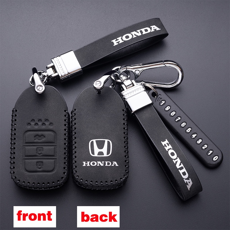 Honda HRV / CRV / Jazz / BRV 2014-2022 Keyless Remote kulit Full Protection Cover Casing