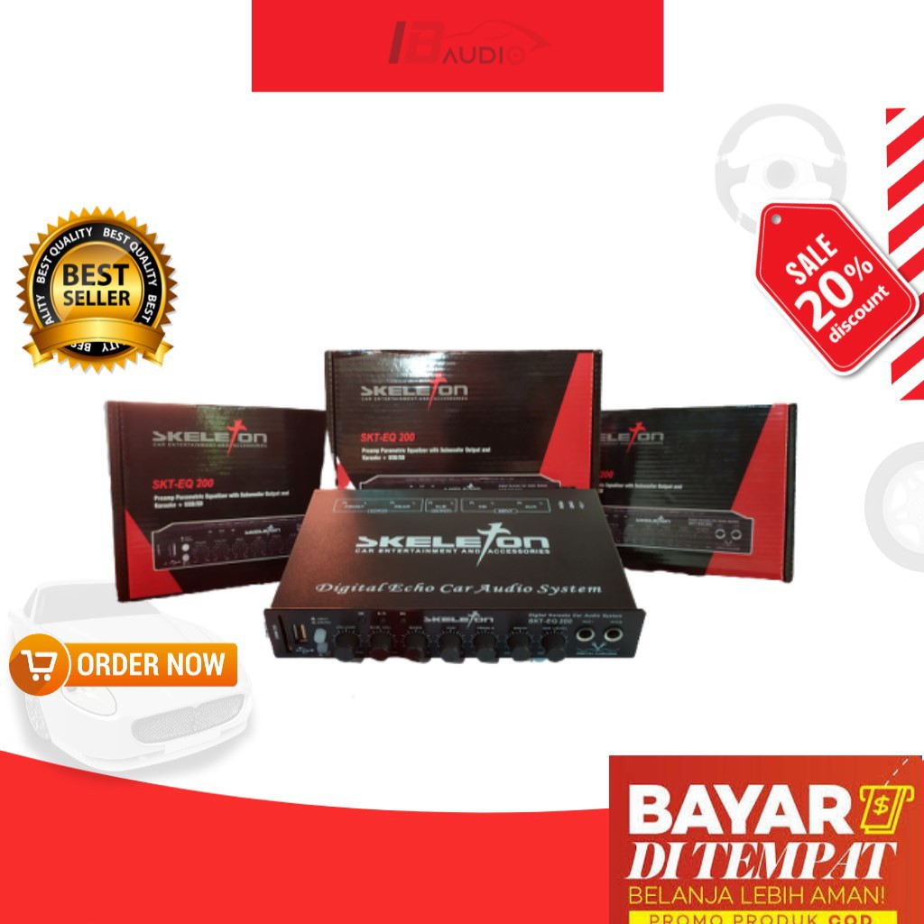 PARAMETRIK PREAMP PARAMETRIC EQUALIZER TONE POWER CONTROL KARAOKE SOUND AUDIO MOBIL PARAMETRIK MOBIL