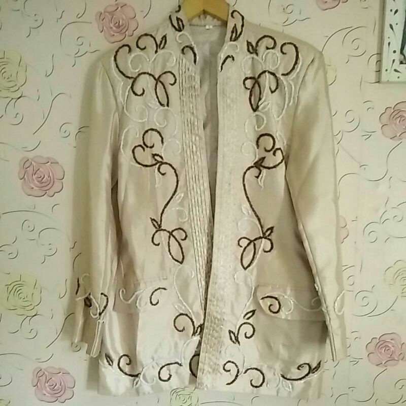 setelan jas pengantin preloved