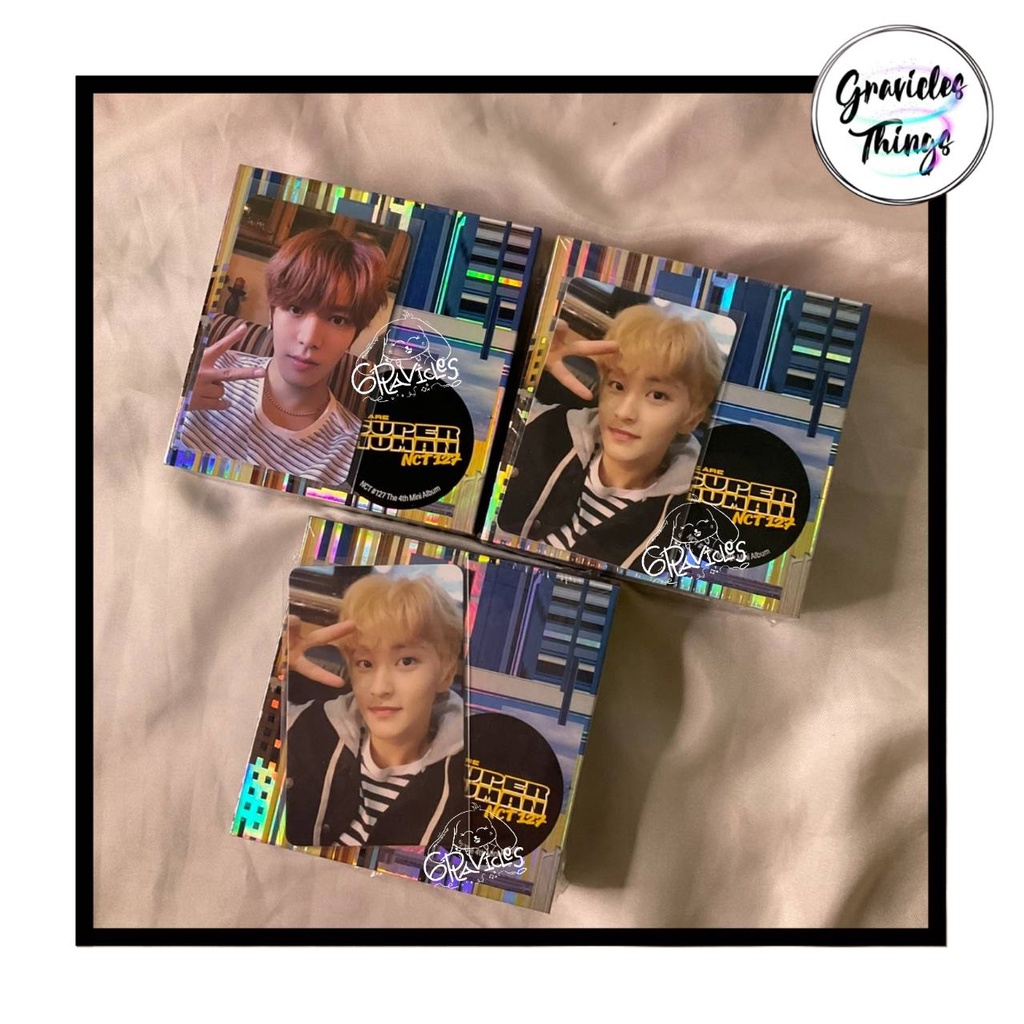 NCT 127 KIHNO SUPERHUMAN SUHUM MARK YUTA PHOTOCARD PC UNSEALED SUPER HUMAN KIT ALBUM PHOTO CARD
