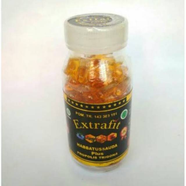 Habbatussauda Extra Propolis Trigona 100 Kapsul (zaitun, madu dan jinten)