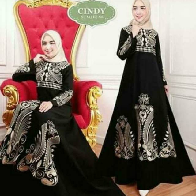 Abaya Bordir Mewah Abaya Hitam Bordir Gamis Abaya Arab Gamis Abaya Hitam Terbaru Abaya hitam Polos