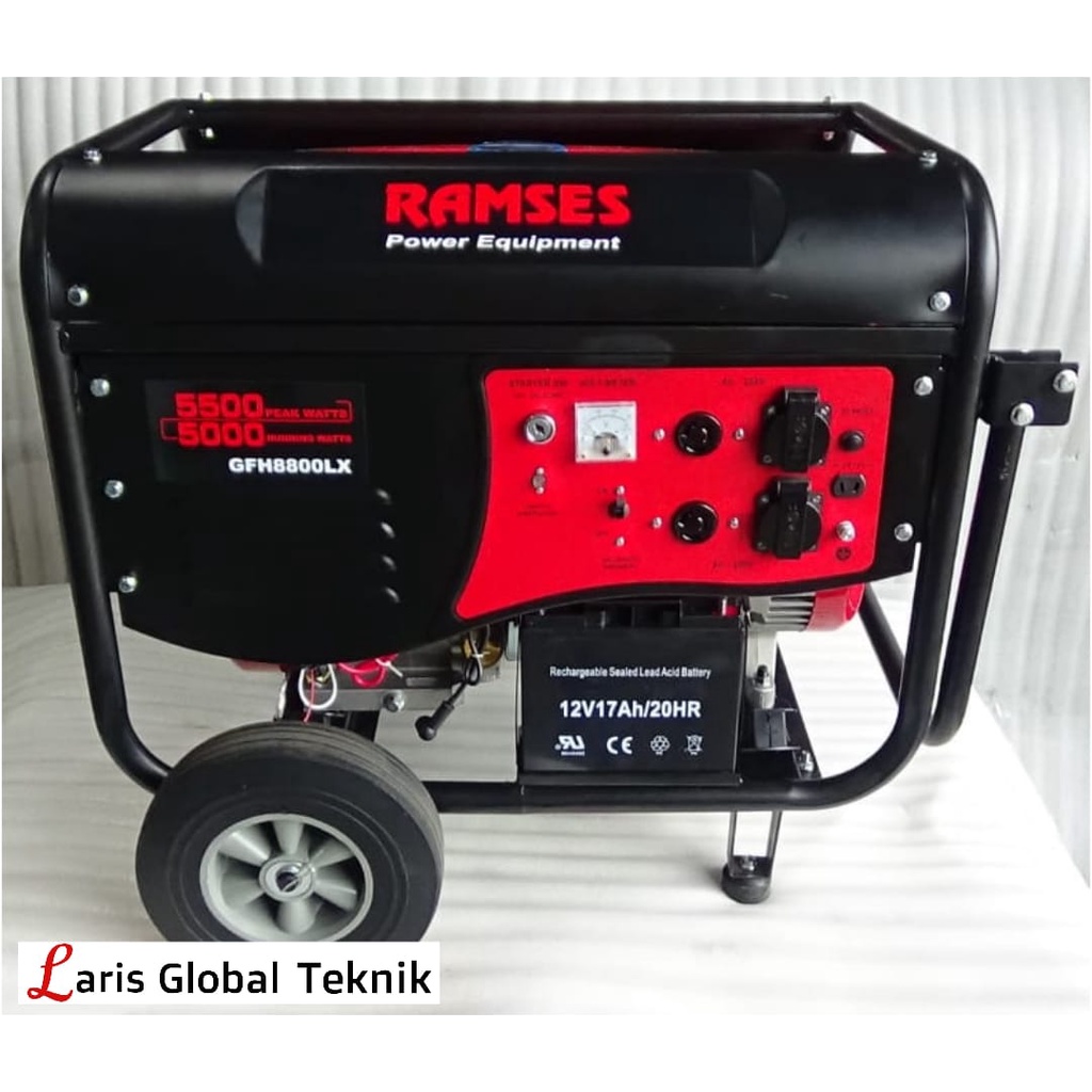 RAMSES GFH8800 mesin genset 5000 watt tembaga kualitas jepang GFH 8800