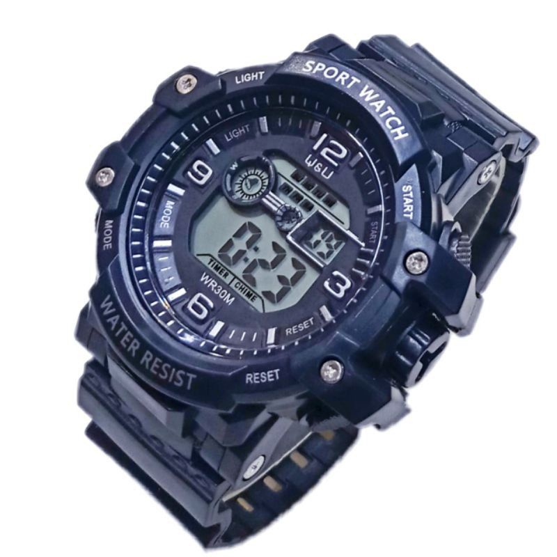 Terima Cod)Jam Tangan Pria R-Shock Strap Rubber(Dikirim Dari Jakarta) kk