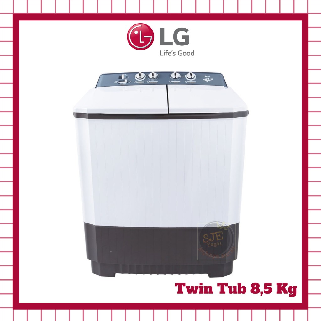 MESIN CUCI LG P8500R 2 TABUNG 8.5 KG