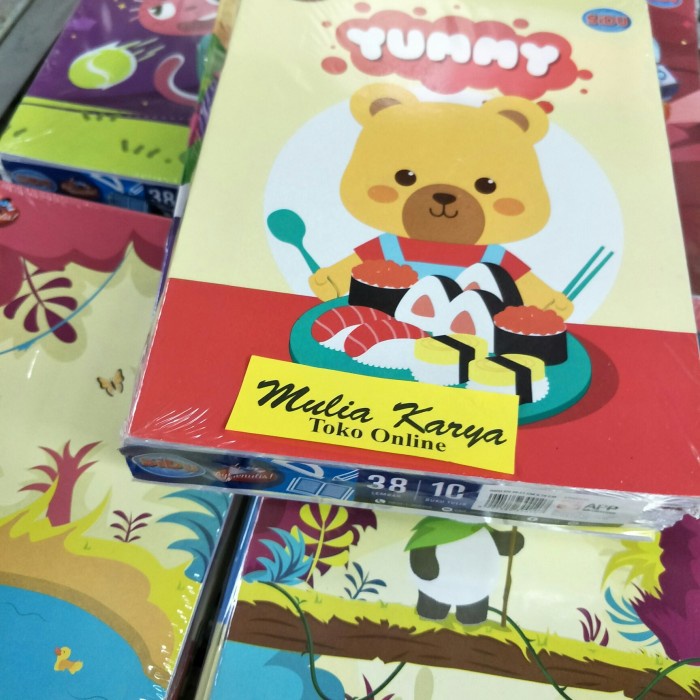 

Update Buku Tulis Sidu 38 Lembar / Pak 10 Bh Sinar Dunia Promo