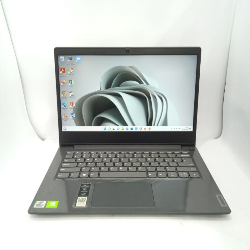Laptop 2nd Lenovo Ip Slim 3 Intel Core i3-1005G1 8GB SSD 512GB MX330 Bergaransi