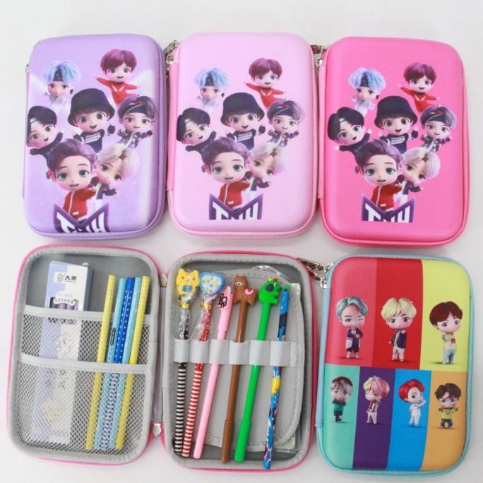 

Tempat Pensil / Case Hpo Timbul Bts / Bt21 Kpop Termurah
