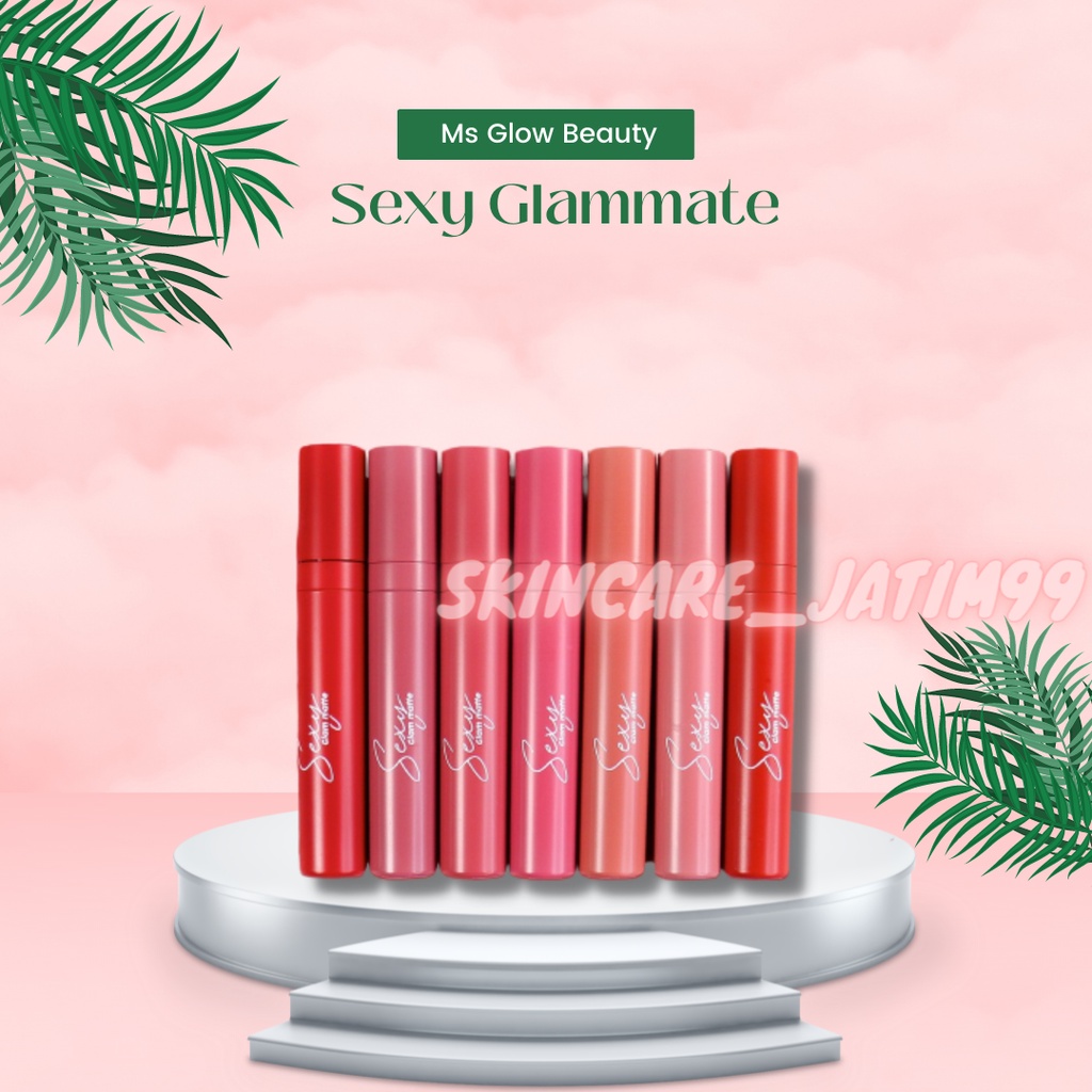 Sexy Glam Matte Ms Glow/Ms Glow Sexy Glam Matte/Lipstik Ms Glow