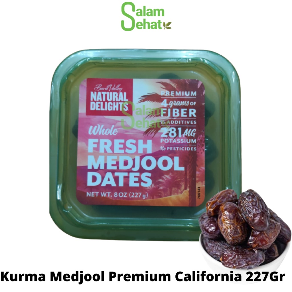 

Kurma Medjool Premium Natural Delights 227Gr