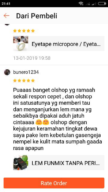 LEM  TANPA PERIH/ LEM EYELASH EXTENSION