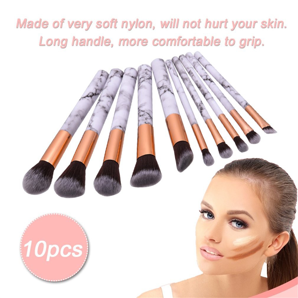 Make Up Kuas Penghalus Set Kosmetik Makeup Kuas Face Powder