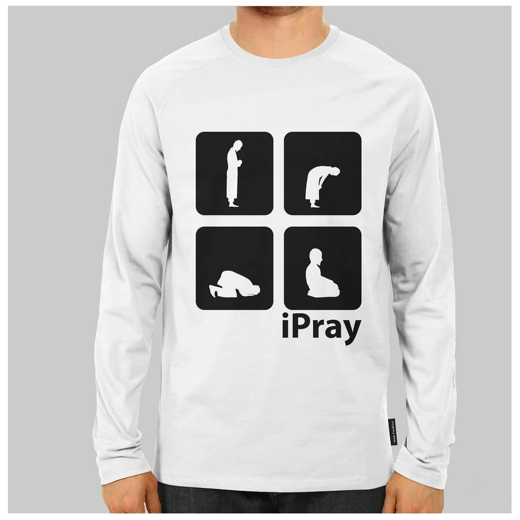 tshirt baju kaos pemuda hijrah dakwah islam lengan panjang long sleeve