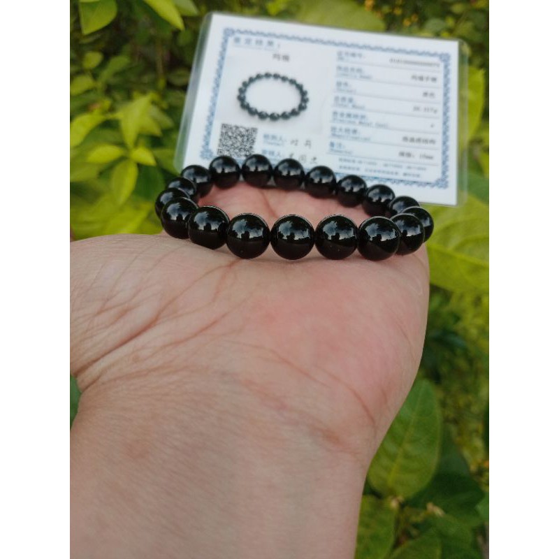 gelang giok sertifikat